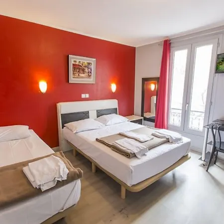 Hotel Hipotel Gambetta Republique Paryż
