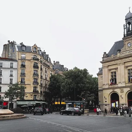 Отель Hipotel Gambetta Republique Париж