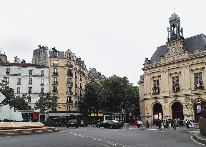 Hotel Hipotel Gambetta Republique Paříž